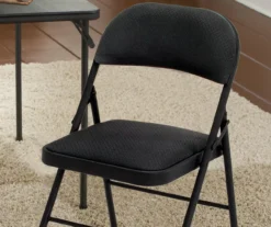 COSCO Black Padded Fabric Folding Chair -Furniture Specialty Shop 810135272 2