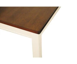 Whitesburg Cottage White & Brown Dining Room Bench 17 Whitesburg Cottage White & Brown Dining Room Bench -Furniture Specialty Shop 810363197 5