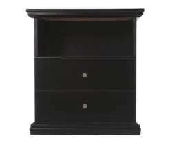 Maribel Black Nightstand -Furniture Specialty Shop 810363205 4