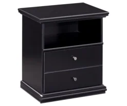 Maribel Black Nightstand -Furniture Specialty Shop 810363205 6