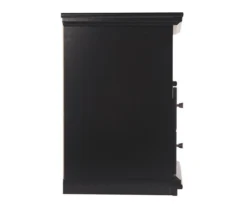 Maribel Black Nightstand -Furniture Specialty Shop 810363205 8