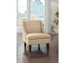 Clarinda Cream Accent Chair -Furniture Specialty Shop 810363291 2 1