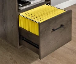 Distressed Brown Oak Desk -Furniture Specialty Shop 810369306 3