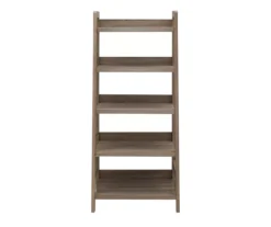 Margo Gray 5-Shelf Ladder Bookcase -Furniture Specialty Shop 810386286 A0 2