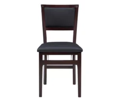 Brown Classic Open Back Folding Chairs, 2-Pack -Furniture Specialty Shop 810389460 A0 3