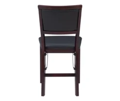 Brown Classic Open Back Folding Chairs, 2-Pack -Furniture Specialty Shop 810389460 A2 2