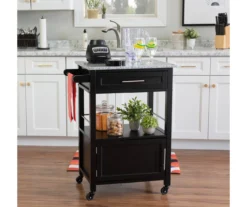 Ree Black Granite Top Kitchen Cart With Storage 18 Ree Black Granite Top Kitchen Cart With Storage -Furniture Specialty Shop 810389519 A0 4