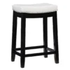 Brooke 24" Saddle Counter Stool