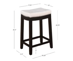 Brooke 24" Saddle Counter Stool -Furniture Specialty Shop 810389522 D8 10