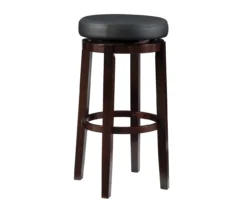 29" Clea Black Pub Barstool -Furniture Specialty Shop 810389526 A0 1