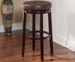 Clea Faux Leather Bar/ Counter Stools -Furniture Specialty Shop 810389527 2 1