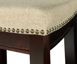 31" Clay Walnut Pub Barstool 9 31" Clay Walnut Pub Barstool -Furniture Specialty Shop 810389530 3