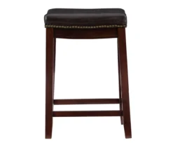 Brooke 24" Saddle Counter Stool -Furniture Specialty Shop 810389537 A0 2