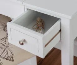 Butterfly Mirror Vanity Set With Stool -Furniture Specialty Shop 810389543 A8 9