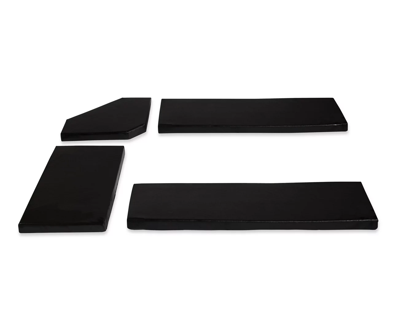 Brown PVC Cushion Set For Breakfast Nook 4 Brown PVC Cushion Set For Breakfast Nook - Image 2