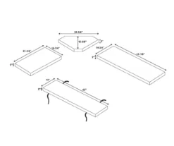 Brown PVC Cushion Set For Breakfast Nook 24 Brown PVC Cushion Set For Breakfast Nook -Furniture Specialty Shop 810389545 A7