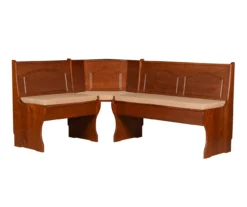 Beige Microfiber Cushion Set For Breakfast Nook -Furniture Specialty Shop 810389546 A8 5