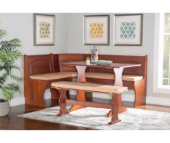 Beige Microfiber Cushion Set For Breakfast Nook -Furniture Specialty Shop 810389546 A8 9