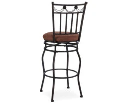 30" Slat Back Swivel Barstool -Furniture Specialty Shop 810389560 3