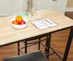 Max Brown & Blonde 3-Piece Pub Table Set -Furniture Specialty Shop 810389575 3