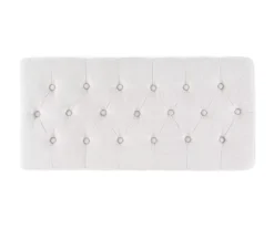 Marie Platinum Padded Glam Acrylic Bench -Furniture Specialty Shop 810389624 A4