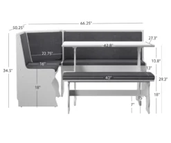 Maggie Breakfast Dining Nook -Furniture Specialty Shop 810389663 D8 11
