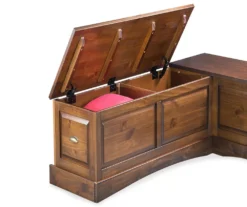 Cannon Walnut Backless Breakfast Nook -Furniture Specialty Shop 810389665 3