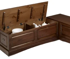 Cannon Walnut Backless Breakfast Nook -Furniture Specialty Shop 810389665 A8 1