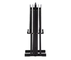 Davis White Faux Marble Tray Tables With Stand, 5-Piece Set -Furniture Specialty Shop 810389673 A0 4