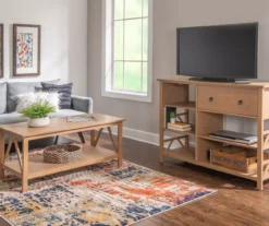 Rockford Rustic Gray 5-Shelf TV & Media Center -Furniture Specialty Shop 810389684 A0 10