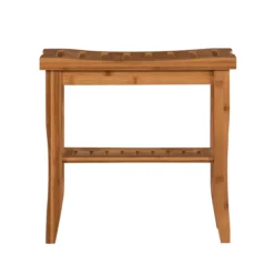 18" Pierce Bamboo Bathroom Stool 22 18" Pierce Bamboo Bathroom Stool -Furniture Specialty Shop 810389685 3
