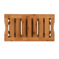 18" Pierce Bamboo Bathroom Stool 25 18" Pierce Bamboo Bathroom Stool -Furniture Specialty Shop 810389685 5