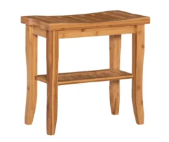 18" Pierce Bamboo Bathroom Stool 18 18" Pierce Bamboo Bathroom Stool -Furniture Specialty Shop 810389685 A0 1