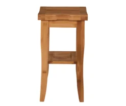 18" Pierce Bamboo Bathroom Stool 17 18" Pierce Bamboo Bathroom Stool -Furniture Specialty Shop 810389685 A1
