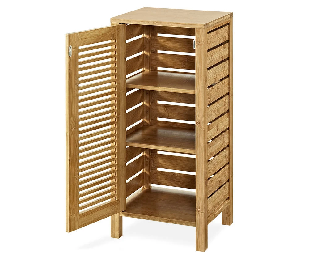 Pierce Bamboo Single Door Floor Cabinet 8 Pierce Bamboo Single Door Floor Cabinet - Image 6