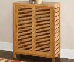 Pierce Bamboo Sliding Door Floor Cabinet -Furniture Specialty Shop 810389687 3