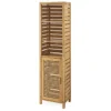 Pierce Bamboo 3-Shelf Tall Cabinet -Furniture Specialty Shop 810389688 1