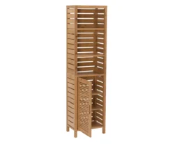 Pierce Bamboo 3-Shelf Tall Cabinet -Furniture Specialty Shop 810389688 A0 3