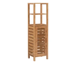 Pierce Bamboo 5-Shelf Mid Cabinet -Furniture Specialty Shop 810389690 A0 1