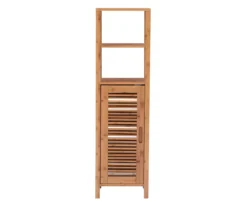 Pierce Bamboo 5-Shelf Mid Cabinet -Furniture Specialty Shop 810389690 A0 2