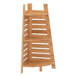 Pierce Bamboo 3-Tier Corner Shelf 20 Pierce Bamboo 3-Tier Corner Shelf -Furniture Specialty Shop 810389691 2