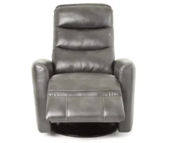 Real Living Bolero Faux Leather Swivel Glider Recliner -Furniture Specialty Shop 810394206 3