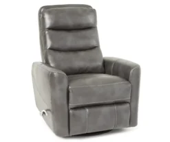 Real Living Bolero Faux Leather Swivel Glider Recliner -Furniture Specialty Shop 810394206 7