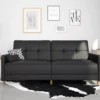 Ameriwood Avianna Faux Leather Coil Futon 2 Ameriwood Avianna Faux Leather Coil Futon -Furniture Specialty Shop 810405140