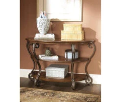 Nestor Brown Console Table -Furniture Specialty Shop 810408930 6