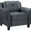 Hayward Gray Armchair -Furniture Specialty Shop 810413820 6 1