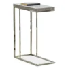 Lucia Chairside End Table With Nickel -Furniture Specialty Shop 810422824 2