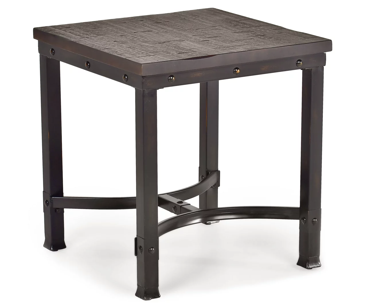 Ambrose Rustic Charcoal End Table 3 Ambrose Rustic Charcoal End Table