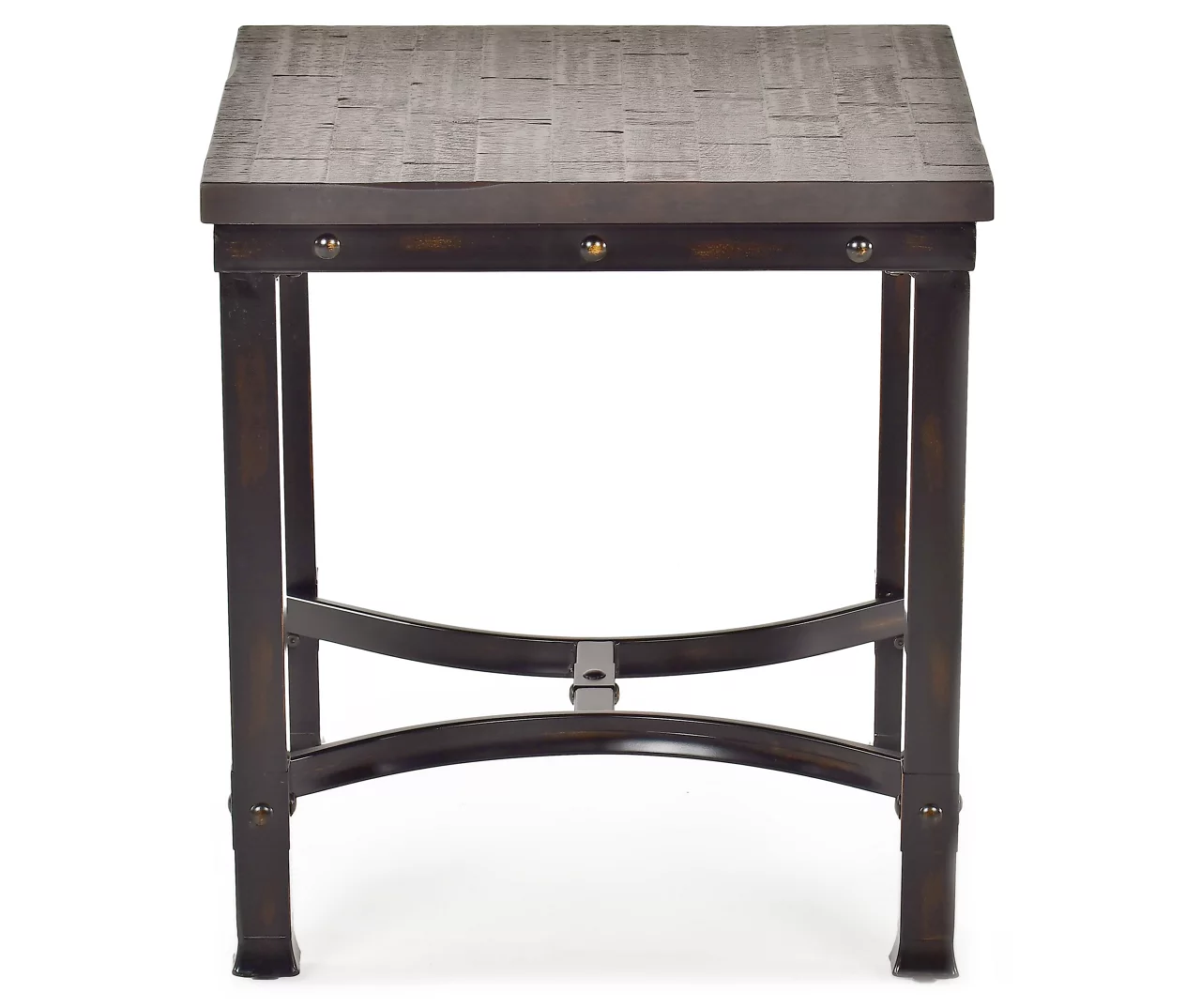 Ambrose Rustic Charcoal End Table 4 Ambrose Rustic Charcoal End Table - Image 2