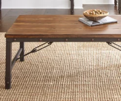 Ashford Wood & Metal Coffee Table -Furniture Specialty Shop 810422850 1
